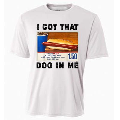 I Got That Dog In Me Funny Cooling Performance Crew T-Shirt