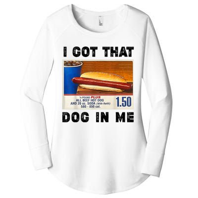 I Got That Dog In Me Funny Women's Perfect Tri Tunic Long Sleeve Shirt