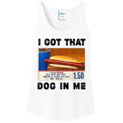 I Got That Dog In Me Funny Ladies Essential Tank