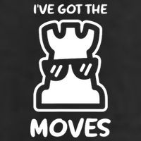 I Got The Moves Chess Adult Drive Performance Visor