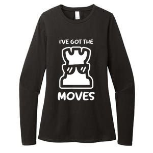 I Got The Moves Chess Womens CVC Long Sleeve Shirt