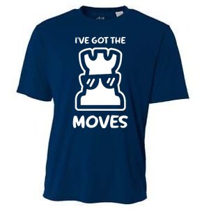 I Got The Moves Chess Cooling Performance Crew T-Shirt