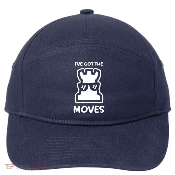 I Got The Moves Chess 7-Panel Snapback Hat
