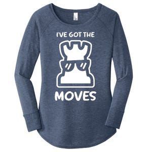 I Got The Moves Chess Women's Perfect Tri Tunic Long Sleeve Shirt