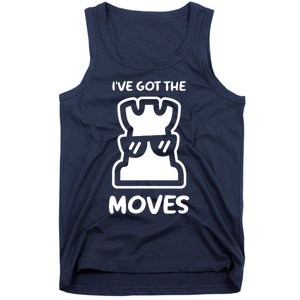 I Got The Moves Chess Tank Top