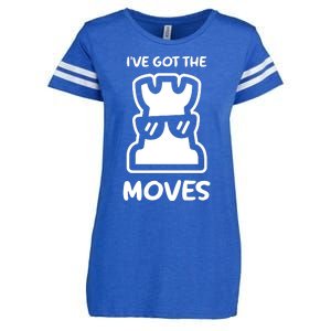 I Got The Moves Chess Enza Ladies Jersey Football T-Shirt