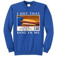 I Got That Dog In Me Funny Hot Dogs Combo Sweatshirt