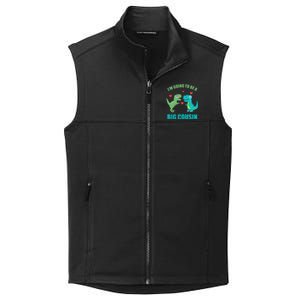 I'm Going To Be A Big Cousin Dinosaur Lovers Collective Smooth Fleece Vest