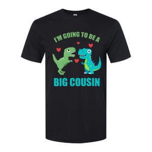 I'm Going To Be A Big Cousin Dinosaur Lovers Softstyle CVC T-Shirt