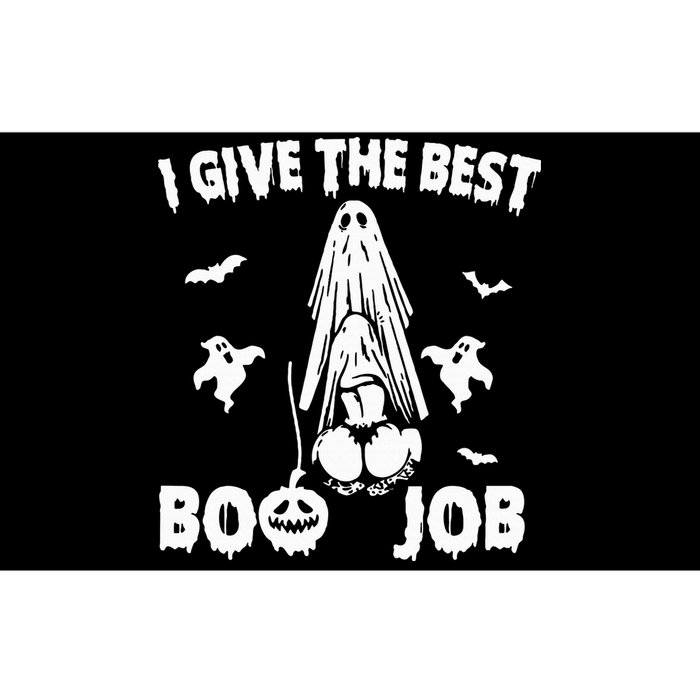 I Give The Best Boo Job Funny Joke Halloween Inappropriate Bumper Sticker