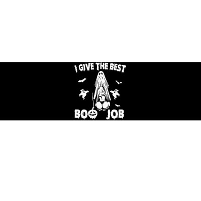 I Give The Best Boo Job Funny Joke Halloween Inappropriate Bumper Sticker