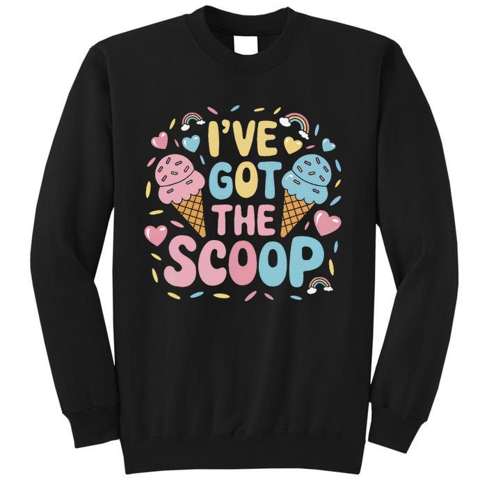 IVe Got The Scoop Ice Cream Pun For Ice Cream Lovers Sweatshirt