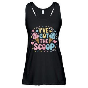 IVe Got The Scoop Ice Cream Pun For Ice Cream Lovers Ladies Essential Flowy Tank