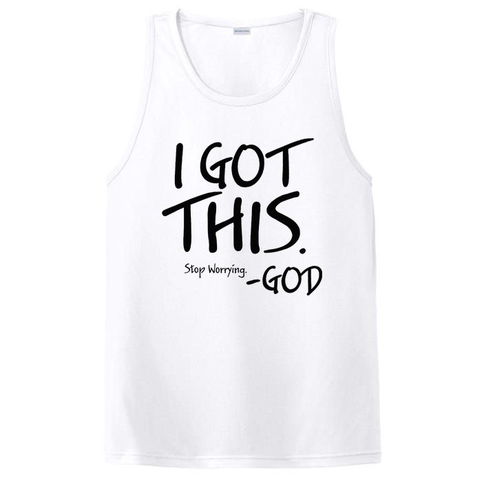 I Got This Stop Worrying God PosiCharge Competitor Tank