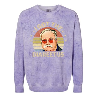 I Got The Diabeetus Colorblast Crewneck Sweatshirt