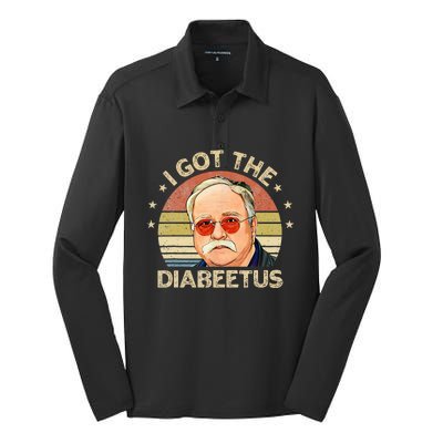 I Got The Diabeetus Silk Touch Performance Long Sleeve Polo