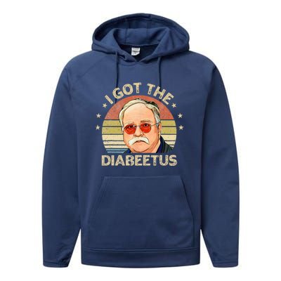 I Got The Diabeetus Performance Fleece Hoodie