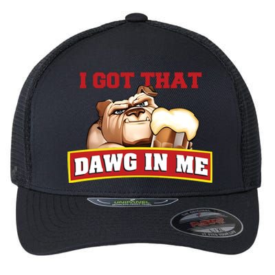 I Got That Dawg In Me Root Beer Dawg Flexfit Unipanel Trucker Cap