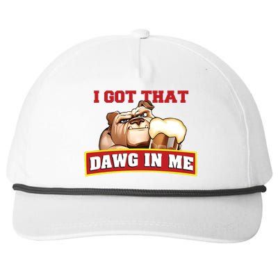 I Got That Dawg In Me Root Beer Dawg Snapback Five-Panel Rope Hat