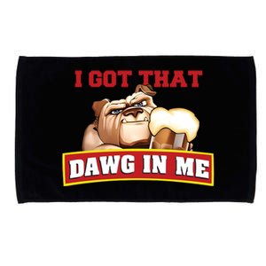 I Got That Dawg In Me Root Beer Dawg Microfiber Hand Towel