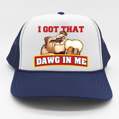 I Got That Dawg In Me Root Beer Dawg Trucker Hat