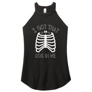 I Got That Dog In Me Women's Perfect Tri Rocker Tank