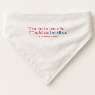 I Got That Dog In Me Costco Hot Dog USA-Made Doggie Bandana