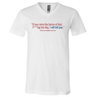 I Got That Dog In Me Costco Hot Dog V-Neck T-Shirt