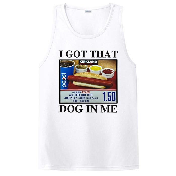 I Got That Dog In Me Costco Hot Dog PosiCharge Competitor Tank