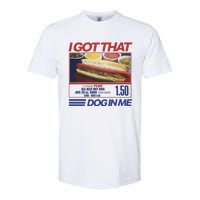 I Got That Dog In Me Funny Hotdog Combo Softstyle CVC T-Shirt