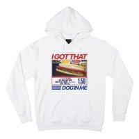 I Got That Dog In Me Funny Hotdog Combo Hoodie