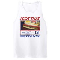 I Got That Dog In Me Funny Hotdog Combo PosiCharge Competitor Tank