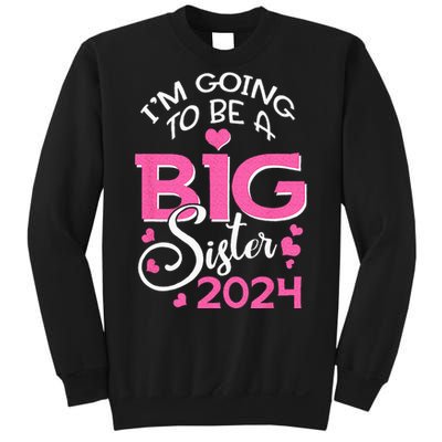 Im Going To Be A Big Sister 2024 Pregnancy Announcement Sweatshirt