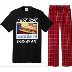 I Got That Dog In Me Funny Hot Dogs Pajama Set