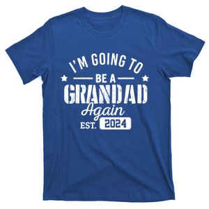 Im Going To Be A Grandad Again Est 2024 Promoted To Grandpa Meaningful Gift T-Shirt