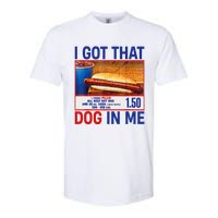 I Got That Dog In Me Funny Hotdogs Combo 4th Of July Dad Mom Softstyle CVC T-Shirt