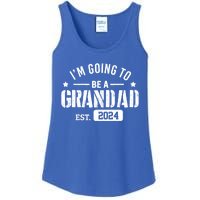 Im Going To Be A Grandad Est 2024 Funny Gift Promoted To Grandpa Great Gift Ladies Essential Tank