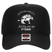 I Got Two Wolves Inside Of Me And They Won’t Stop Fckin Hat