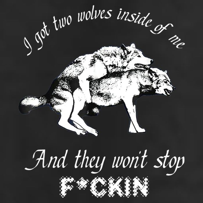 I Got Two Wolves Inside Of Me And They Won’t Stop Fckin Hat