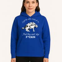 I Got Two Wolves Inside Of Me And They Won’t Stop Fckin Hoodie