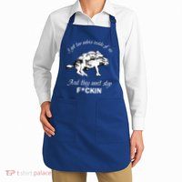 I Got Two Wolves Inside Of Me And They Won’t Stop Fckin Apron
