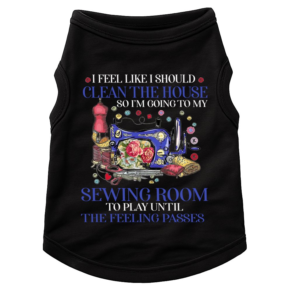 Im Going To My Sewing Room Perfect Tee For Sewing Lovers Cute Gift Doggie Tank