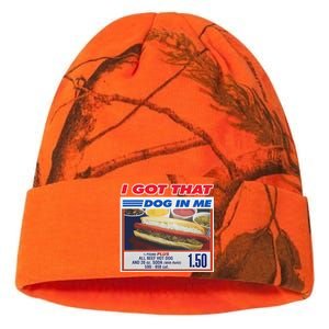 I Got That Dog In Me Funny Hotdog Kati Licensed 12" Camo Beanie