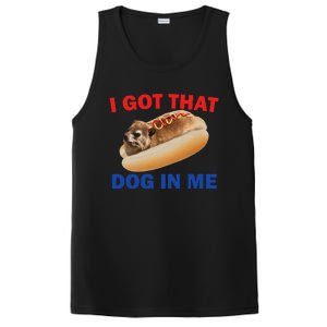 I Got That Dog In Me Funny Hyrax Dank Memes PosiCharge Competitor Tank