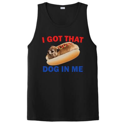 I Got That Dog In Me Funny Hyrax Dank Memes PosiCharge Competitor Tank