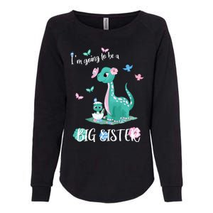 IM Going To Be A Big Sister 2024 Announcing Pregnancy Womens California Wash Sweatshirt