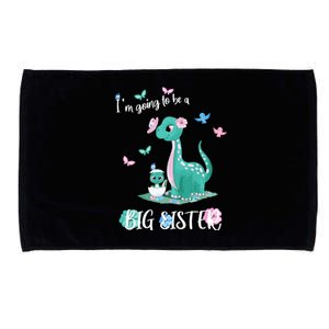 IM Going To Be A Big Sister 2024 Announcing Pregnancy Microfiber Hand Towel