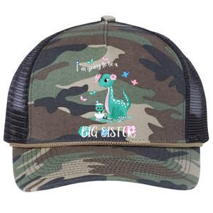 IM Going To Be A Big Sister 2024 Announcing Pregnancy Retro Rope Trucker Hat Cap