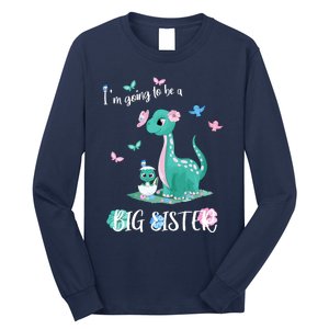 IM Going To Be A Big Sister 2024 Announcing Pregnancy Long Sleeve Shirt