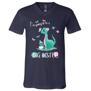 IM Going To Be A Big Sister 2024 Announcing Pregnancy V-Neck T-Shirt